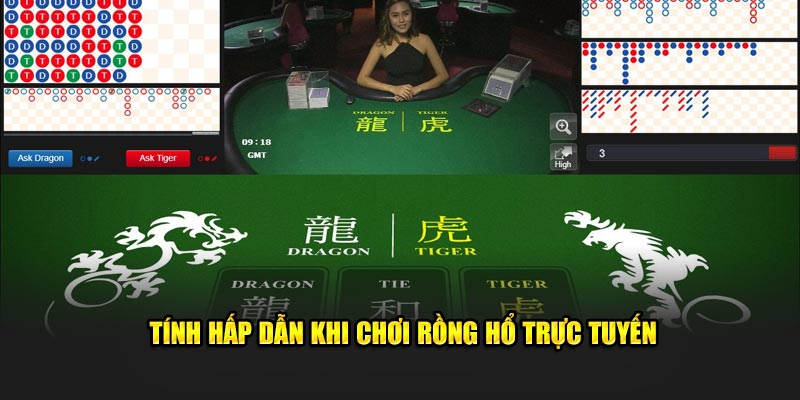 Tính hấp dẫn khi chơi Rồng Hổ trực tuyến